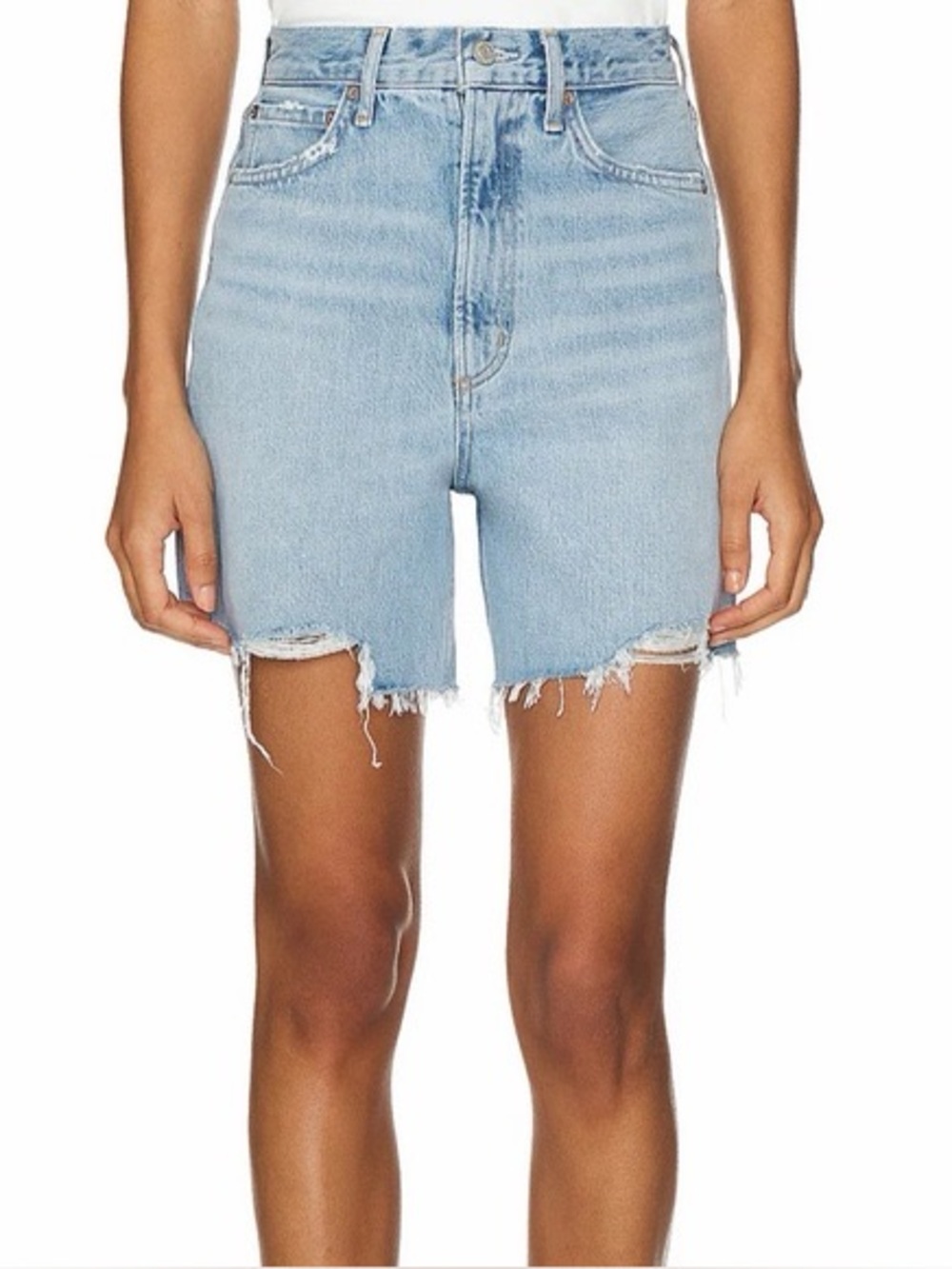 Agolde Stella Denim Shorts—Size 25